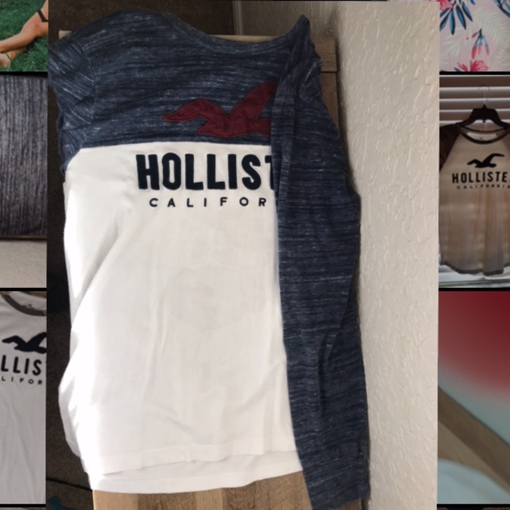 Long sleeve holister T-shirt